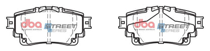DBA 20-22 Toyota Corolla Hatchback Rear Street Series Brake Pads