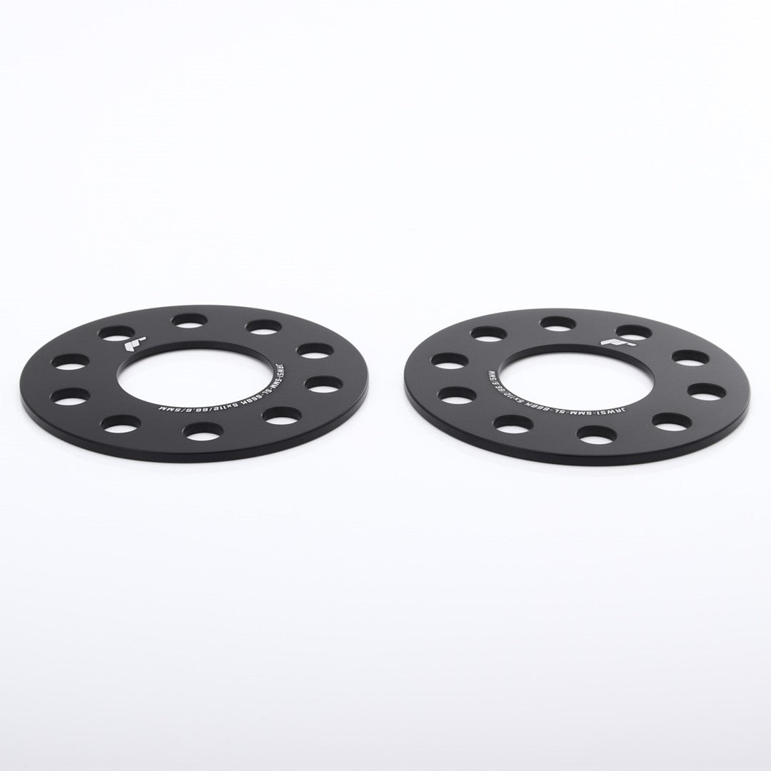 JR Wheels JRWS1-5MM-5L-665BK JRWS1 Spacers 5mm 5x112 66,5 Black