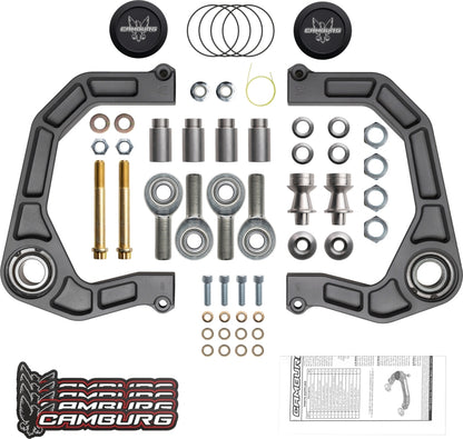 Camburg Ford Bronco 21-23 KINETIK V2 Performance Billet Uniball Upper Arms