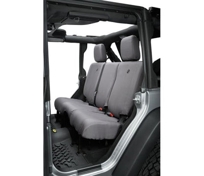 Bestop 13-18 Jeep Wrangler JK 4-Door Rear Seat Covers (Charcoal)
