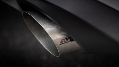 Borla 22-23 Volkswagen Golf GTI 2.0L AT/MT 3inch S-Type Cat-Back Exhaust - 4in Brushed SS Tips