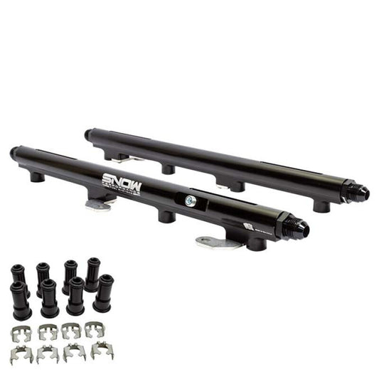 Snow Performance Snow 2005+ Hemi 5.7L/6.1L/6.4L 34mm Injector Height Return Style Billet Fuel Rail Kit