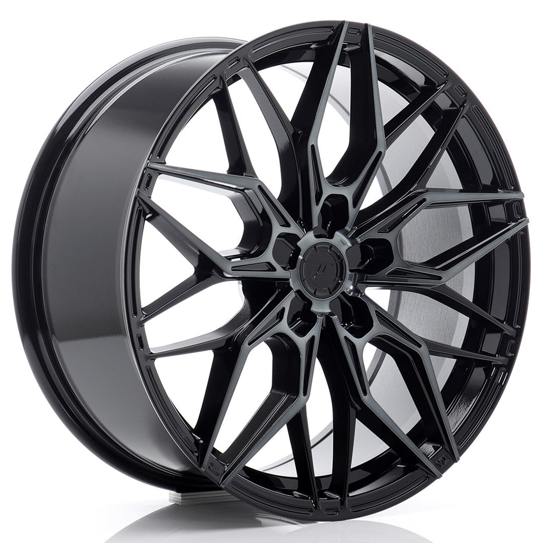 JR Wheels JR461980F15X2072BMTF - JR46 19x8 ET20-40 5H BLANK Black Machined w/ Tinted Face