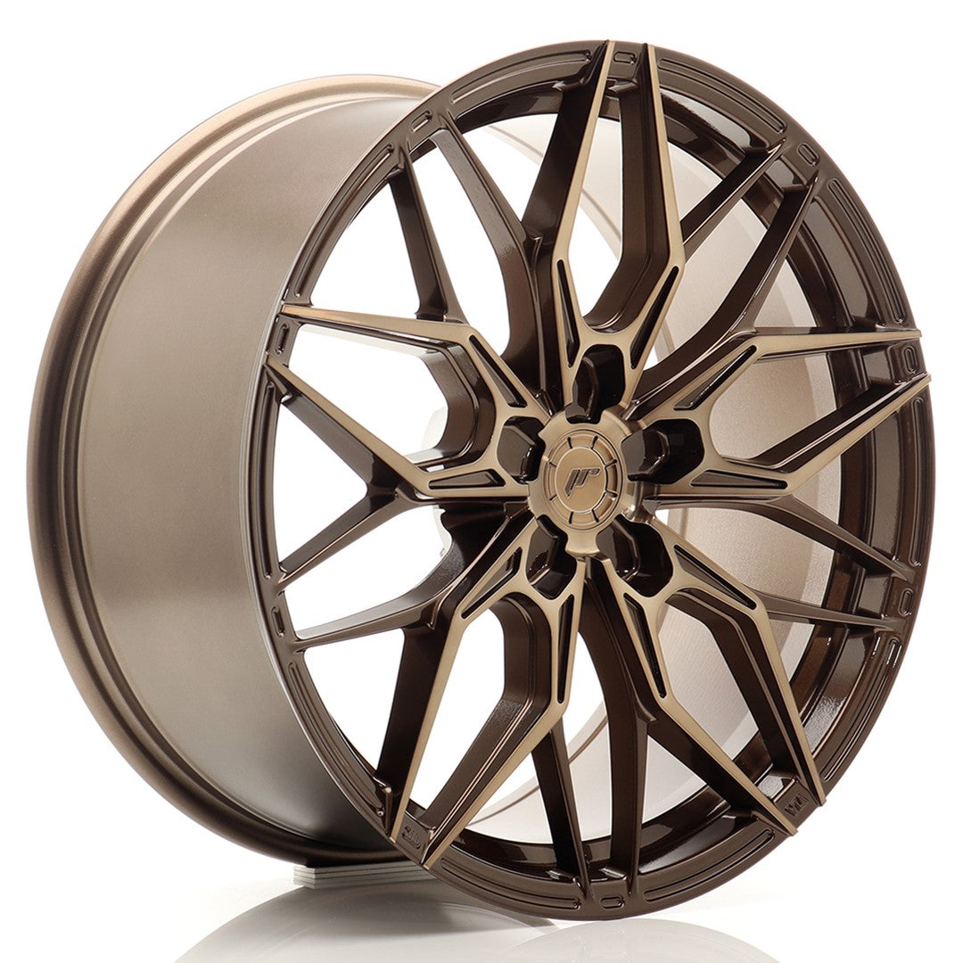 JR Wheels JR461990F15X2072BZP - JR46 19x9 ET20-51 5H BLANK Platinum Bronze