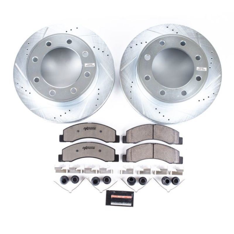 PowerStop Power Stop 00-05 Ford Excursion Front Z36 Truck & Tow Brake Kit
