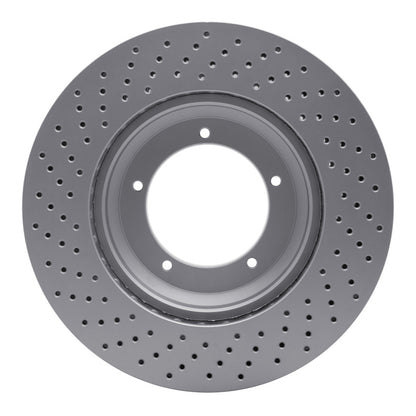 DFC 82-89 Porsche 911 Right Front Drilled GeoSPEC Coated Rotor