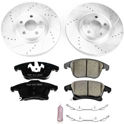 PowerStop Power Stop 17-19 Lincoln MKZ Front Z23 Evolution Sport Brake Kit
