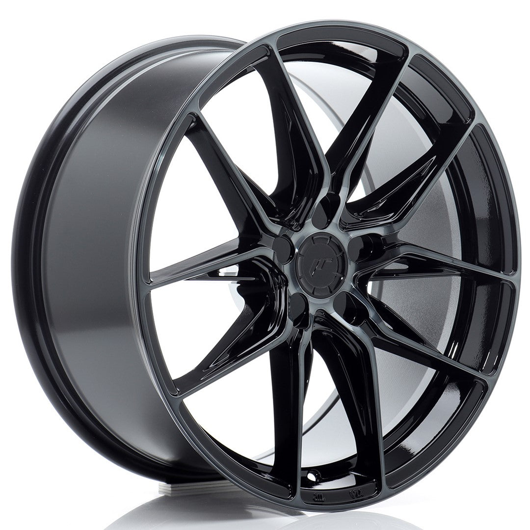 JR Wheels JR441880F15X2072BMTF - JR44 18x8 ET20-42 5H BLANK Black Machined w/ Tinted Face