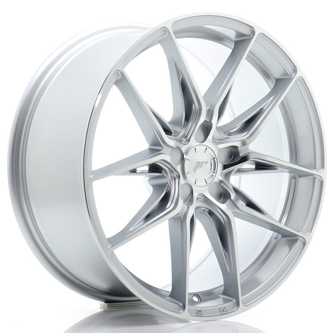 JR Wheels JR441885F15X2072SM - JR44 18x8,5 ET20-48 5H BLANK Silver w/ Machined Face