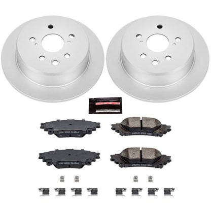 PowerStop Power Stop 14-15 Lexus IS250 Rear Z17 Evolution Geomet Coated Brake Kit