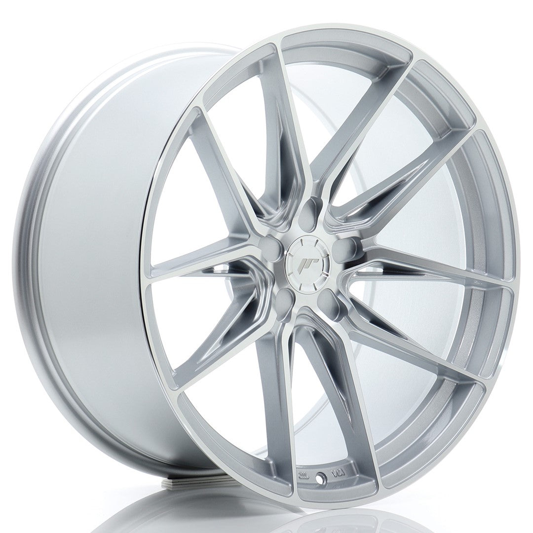 JR Wheels JR4420105F35X1572SM - JR44 20x10,5 ET15-42 5H BLANK Silver w/ Machined Face