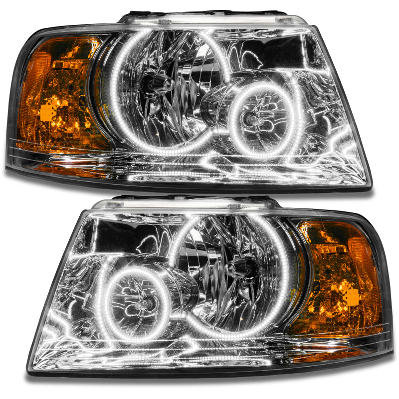 ORACLE Lighting Oracle 03-06 Ford Expedition SMD HL - Chrome - ColorSHIFT