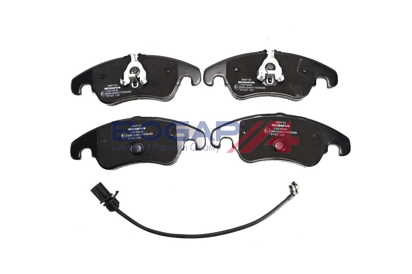 BOGAP F8210648 Brake Pad Set, Disc Brake