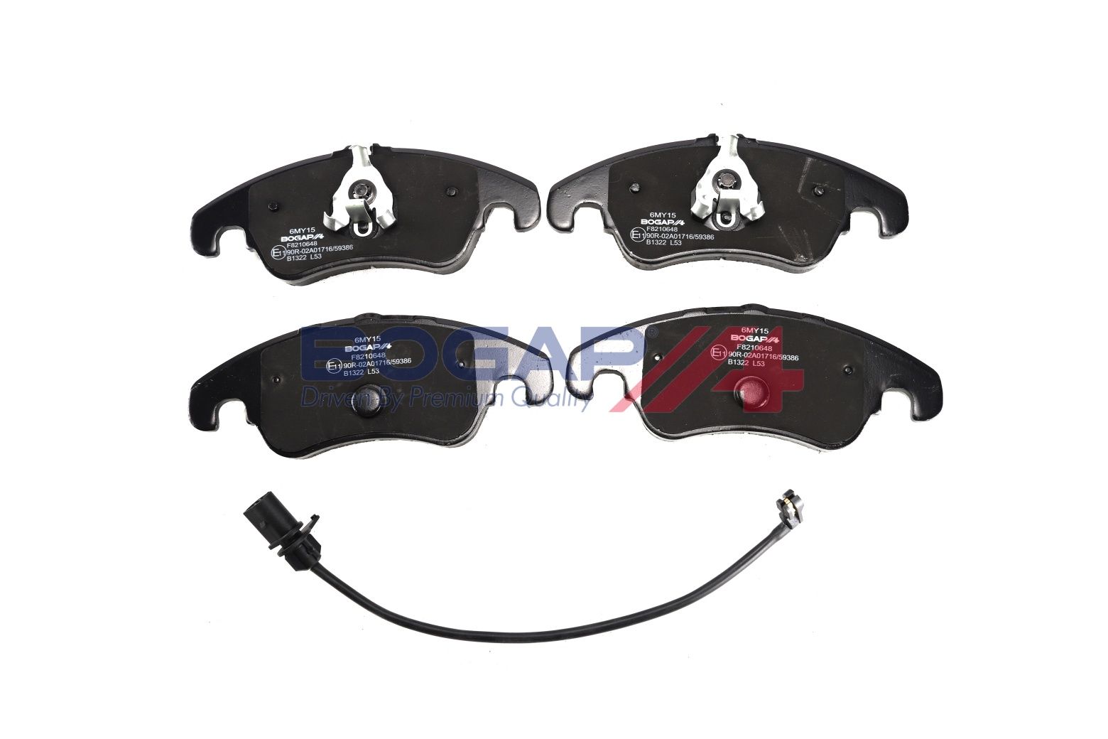BOGAP F8210648 Brake Pad Set, Disc Brake