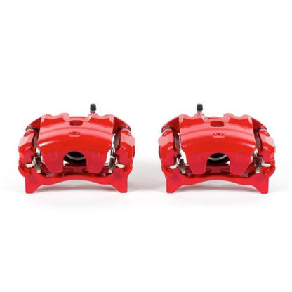 PowerStop Power Stop 13-17 Nissan Altima Front Red Calipers w/Brackets - Pair
