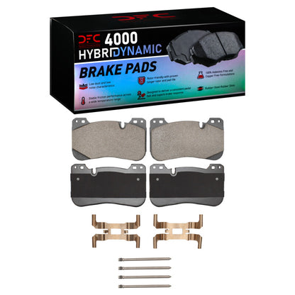 DFC 18-25 BMW X6 Front 4000 HybriDynamic Brake Pads and Hardware Kit