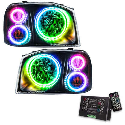 ORACLE Lighting Oracle 01-04 Nissan Frontier SMD HL - Triple Halo - ColorSHIFT w/ 2.0 Controller