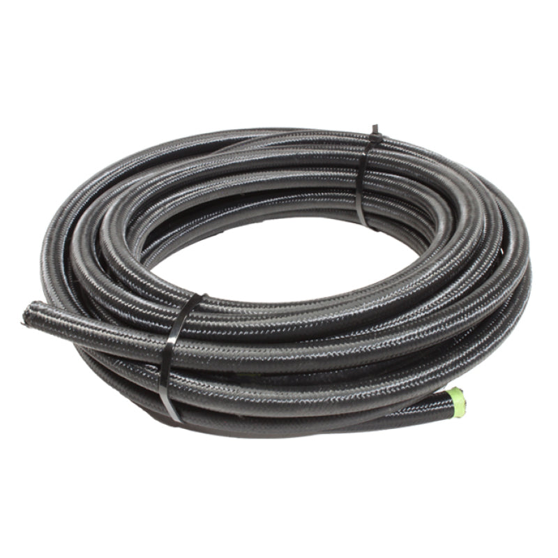 Snow Performance Snow 8AN Braided Stainless PTFE Hose - 30ft (Black)