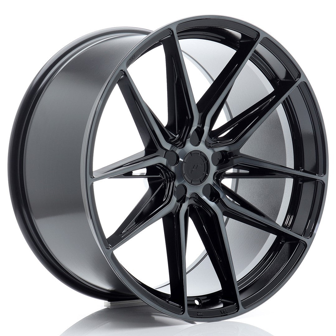 JR Wheels JR4421105F25X1574BMT - JR44 21x10,5 ET15-40 5H BLANK Black Machined w/ Tinted Face