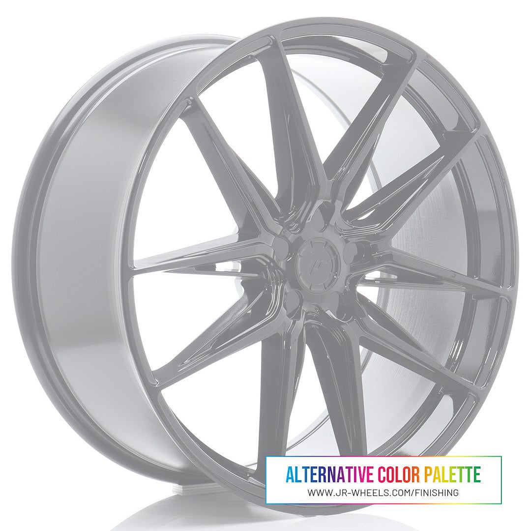 JR Wheels JR442210F15X2074CF - JR44 22x10 ET20-46 5H BLANK Custom Finish