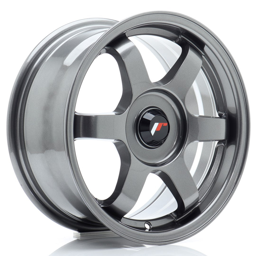 JR Wheels JR31570XX2567GM1 - JR3 15x7 ET25-42 BLANK Gun Metal