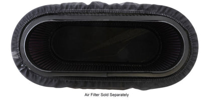 K&N Engineering K&N Air Filter Wrap - Black - 4.313in Base ID x 4.75in Top ID x 6.75in H