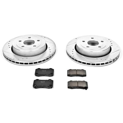 PowerStop Power Stop 06-10 Jeep Grand Cherokee Rear Z23 Evolution Sport Brake Kit