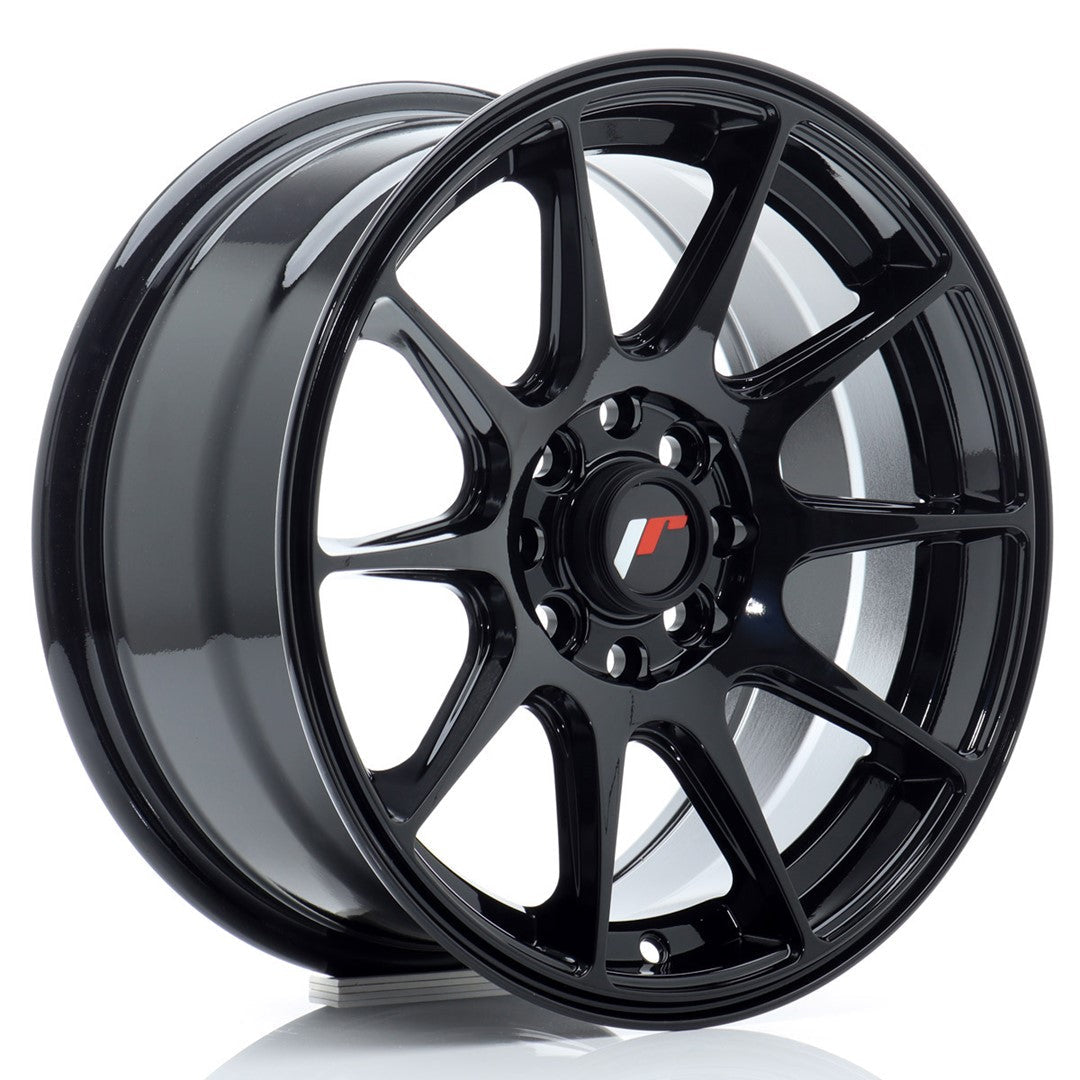 JR Wheels JR11157143067GB1 - JR11 15x7 ET30 4x100/108 Gloss Black