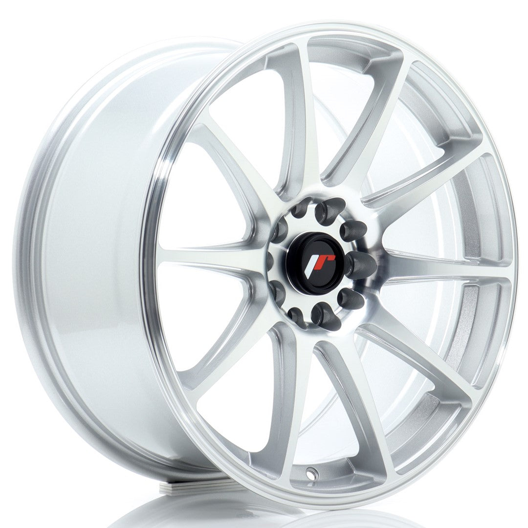 JR Wheels JR111885MX3572SM1 - JR11 18x8,5 ET35 5x100/108 Silver Machined Face