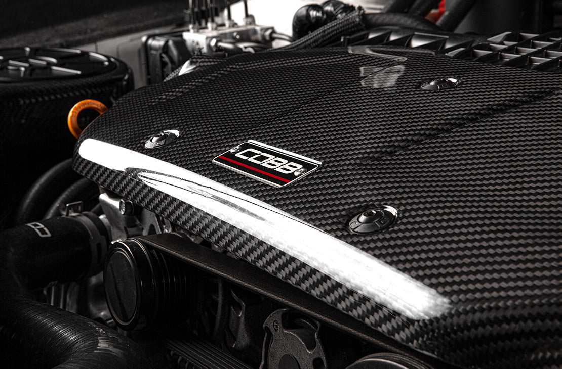 COBB 442605 SUBARU REDLINE CARBON FIBER ENGINE COVER WRX 2015-2021