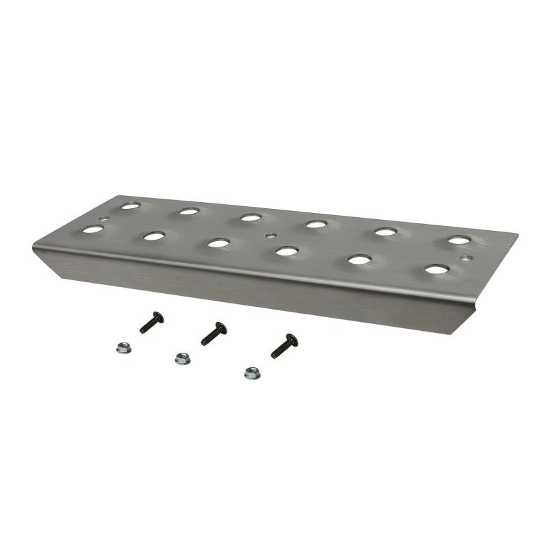 Westin 11in Step Plate w/screws (Set of 2)- Stainless Steel