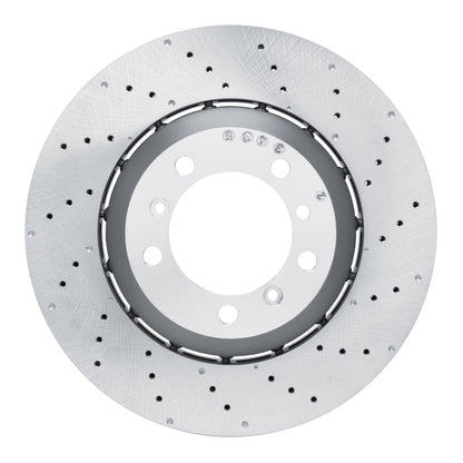 DFC 10-11 Porsche 911 Right Rear Drilled Hi-Carbon Alloy Geomet Coated Rotor