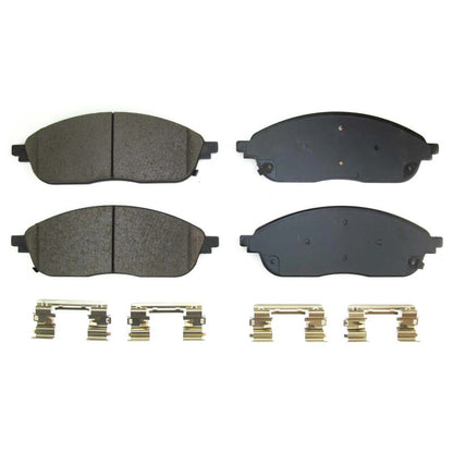 PowerStop Power Stop 2022 Jeep Grand Cherokee Front Z17 Evo Ceramic Brake Pads w/Hardware