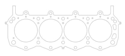 Cometic Gasket Cometic Ford Man-O-War 4.155in Bore .040 inch MLS-6 Bolt 10 Degree Head Gasket