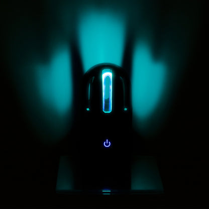 ORACLE Lighting Oracle 3W UV-C Mini Sterilization Lamp- Portable UVGI Disinfection Device (Black) - Black