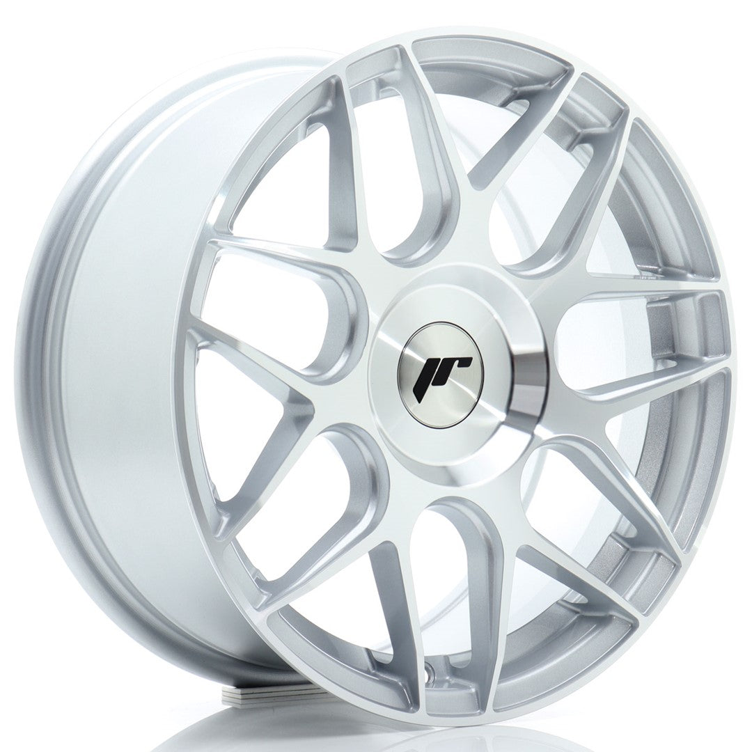 JR Wheels JR181670F1XX2067SM1 - JR18 16x7 ET20-35 BLANK Silver Machined Face