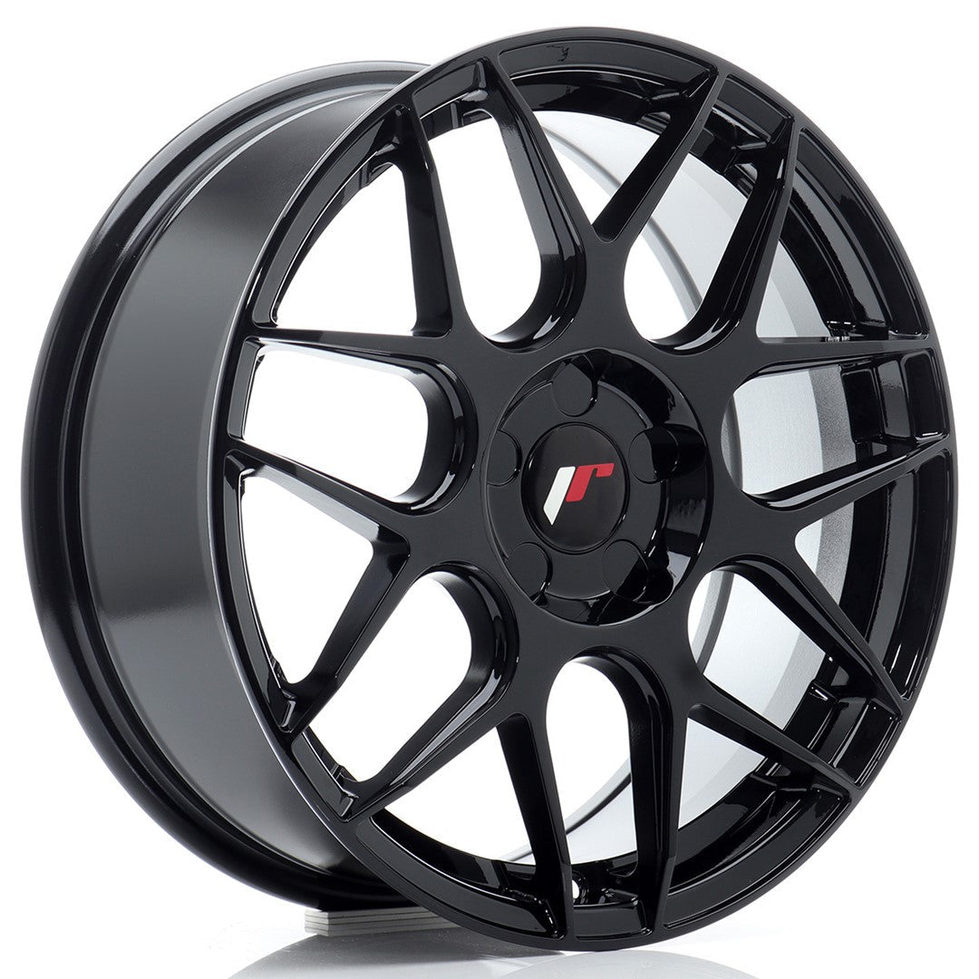 JR Wheels JR181770F15X2067GB1 - JR18 17x7 ET20-40 5H BLANK Gloss Black