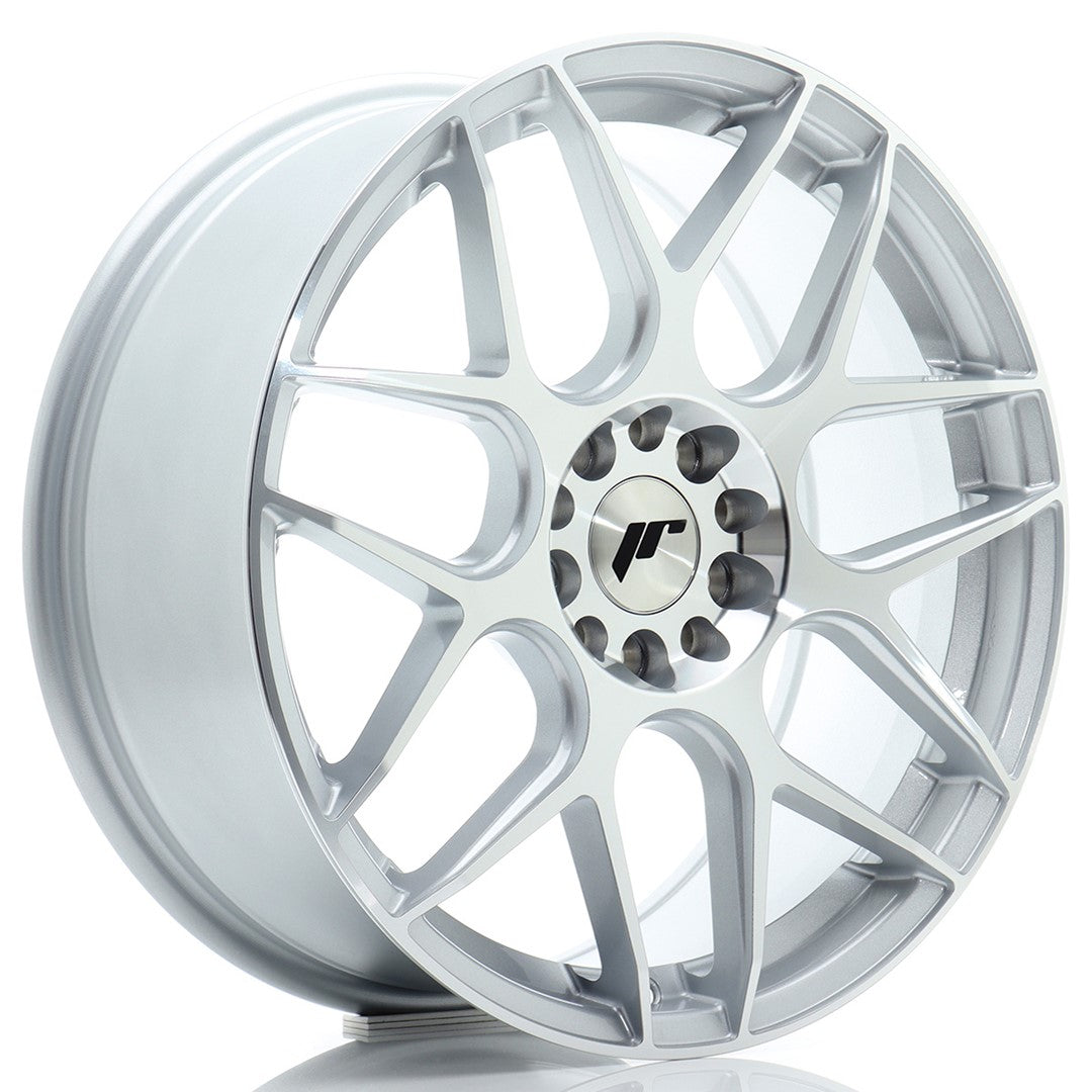 JR Wheels JR181875F1ML4072SM1 - JR18 18x7,5 ET40 5x112/114 Silver Machined Face