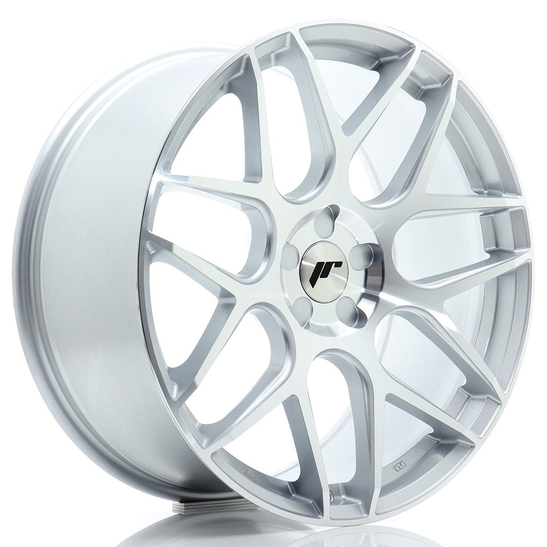 JR Wheels JR182090F15X2072SM1 - JR18 20x9 ET20-40 5H BLANK Silver Machined Face
