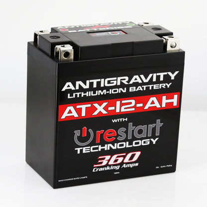 Antigravity Batteries Antigravity YTX12B-BS Lithium Battery w/Re-Start