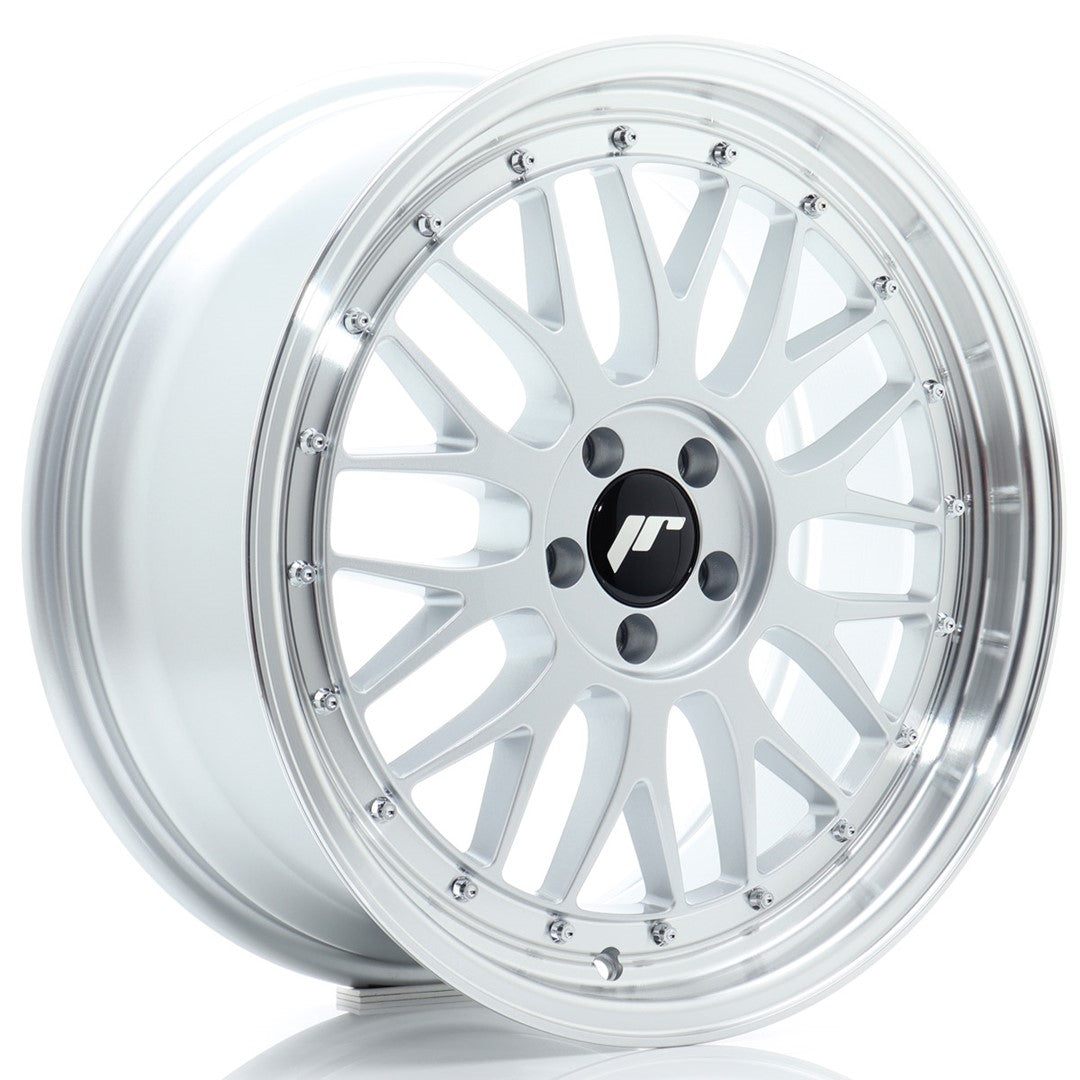 JR Wheels JR231885F15I2572HS2 - JR23 18x8,5 ET25 5x120 Hyper Silver w/ Machined Lip