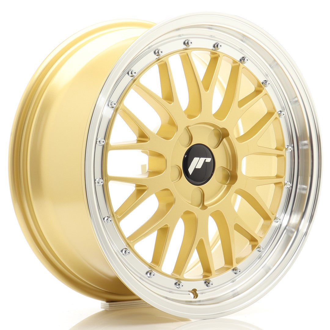 JR Wheels JR231885F15X2072GD1 - JR23 18x8,5 ET20-48 5H BLANK Gold w/ Machined Lip