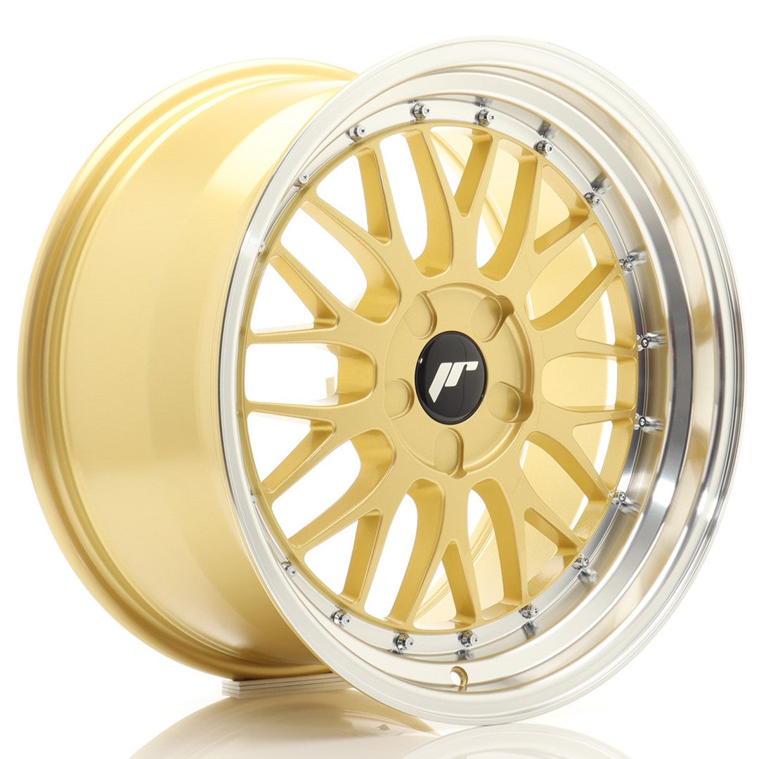 JR Wheels JR231895F25X2072GD1 - JR23 18x9,5 ET20-48 5H BLANK Gold w/ Machined Lip