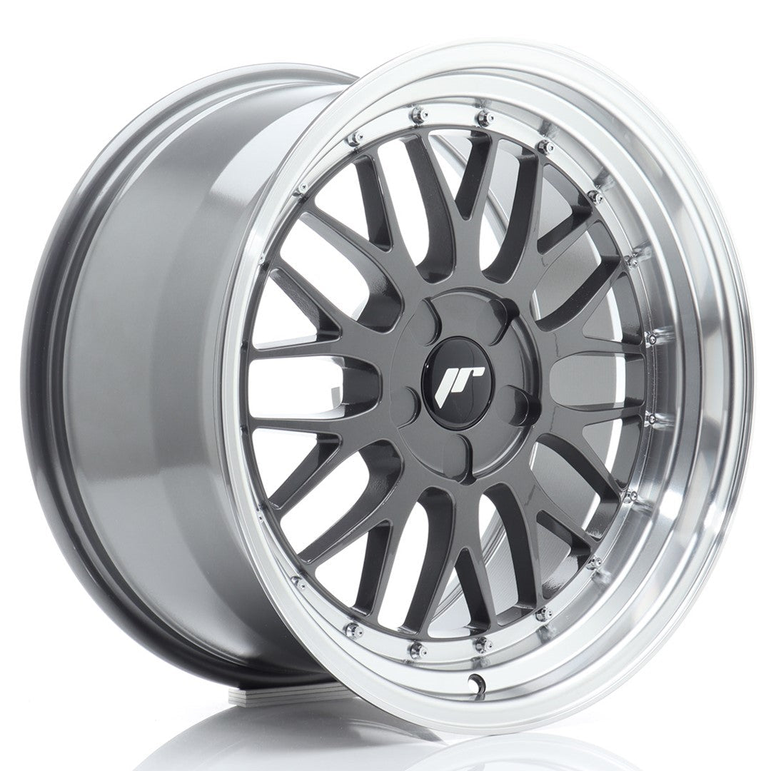 JR Wheels JR231895F25X2072HG1 - JR23 18x9,5 ET20-48 5H BLANK Hyper Gray w/ Machined Lip