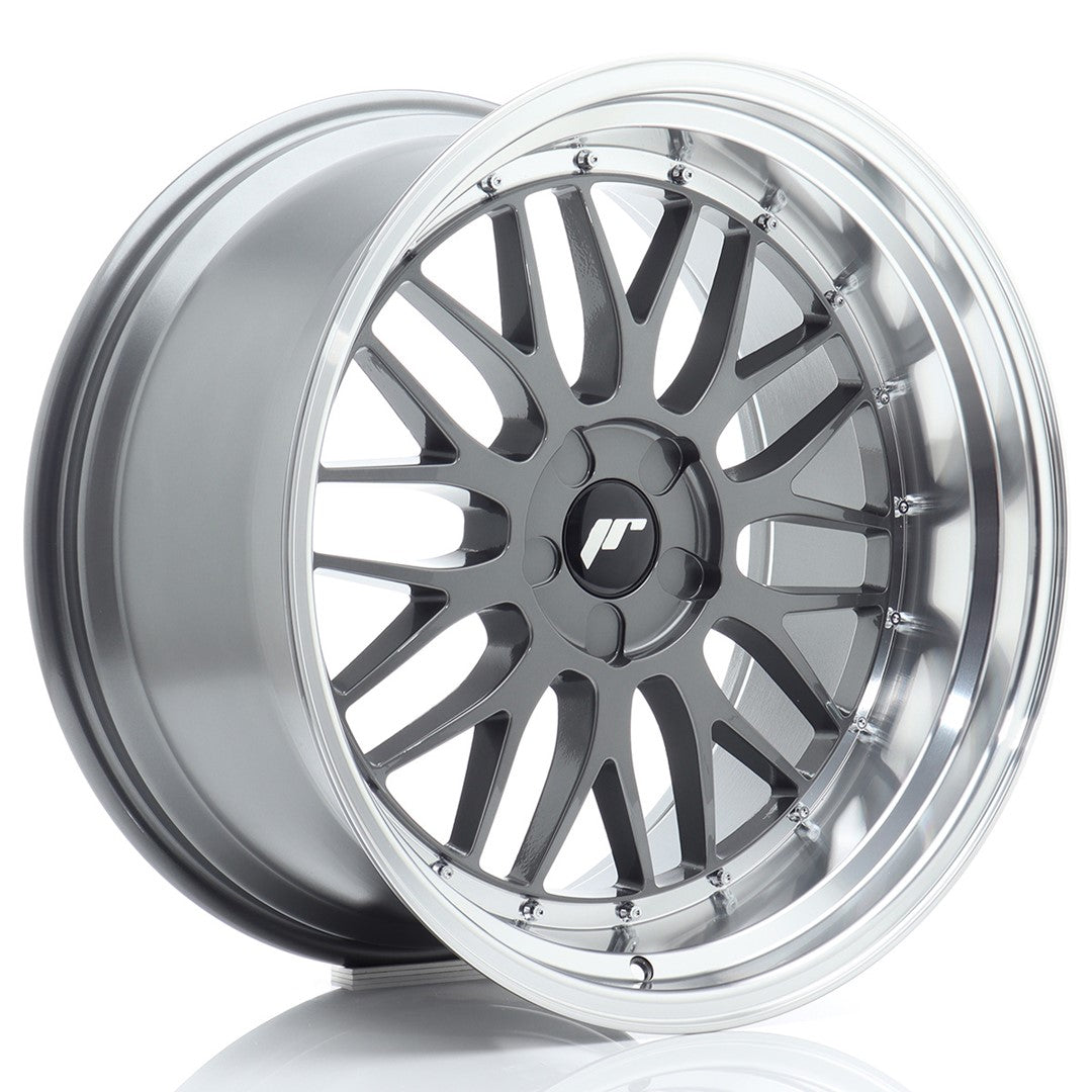 JR Wheels JR232005F35X1572HG1 - JR23 20x10,5 ET15-25 5H BLANK Hyper Gray w/ Machined Lip