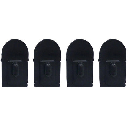 Westin Step Board Black Plastic Light Cavity Cover 2/pkg - Black