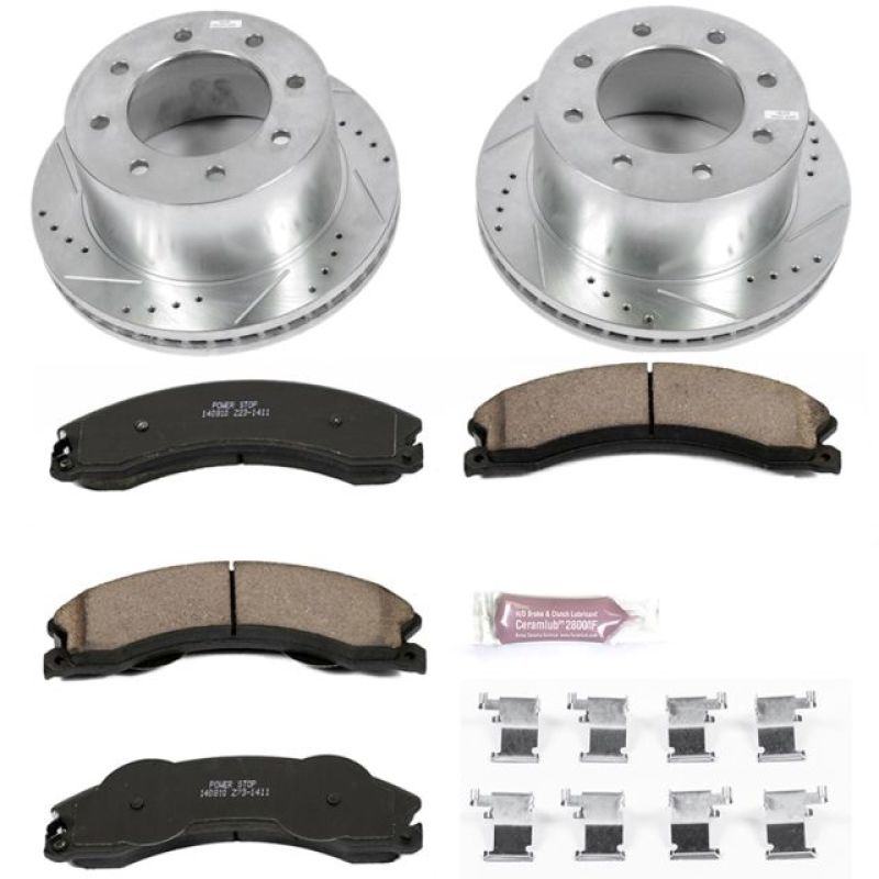 PowerStop Power Stop 11-20 GMC Sierra 3500 HD Rear Z23 Evolution Brake Kit