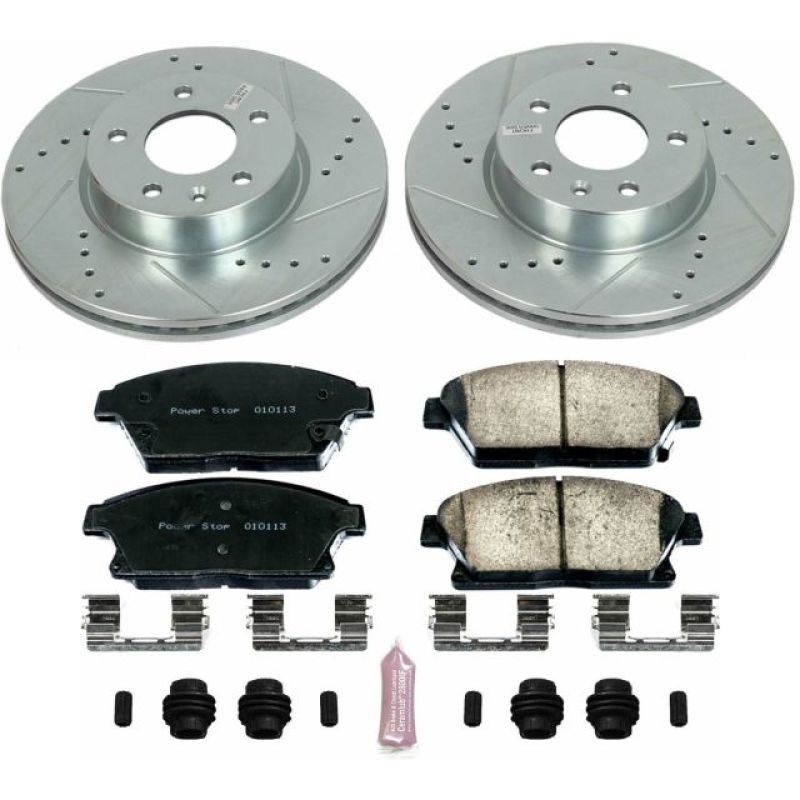 PowerStop Power Stop 13-18 Cadillac ATS Front Z23 Evolution Sport Brake Kit