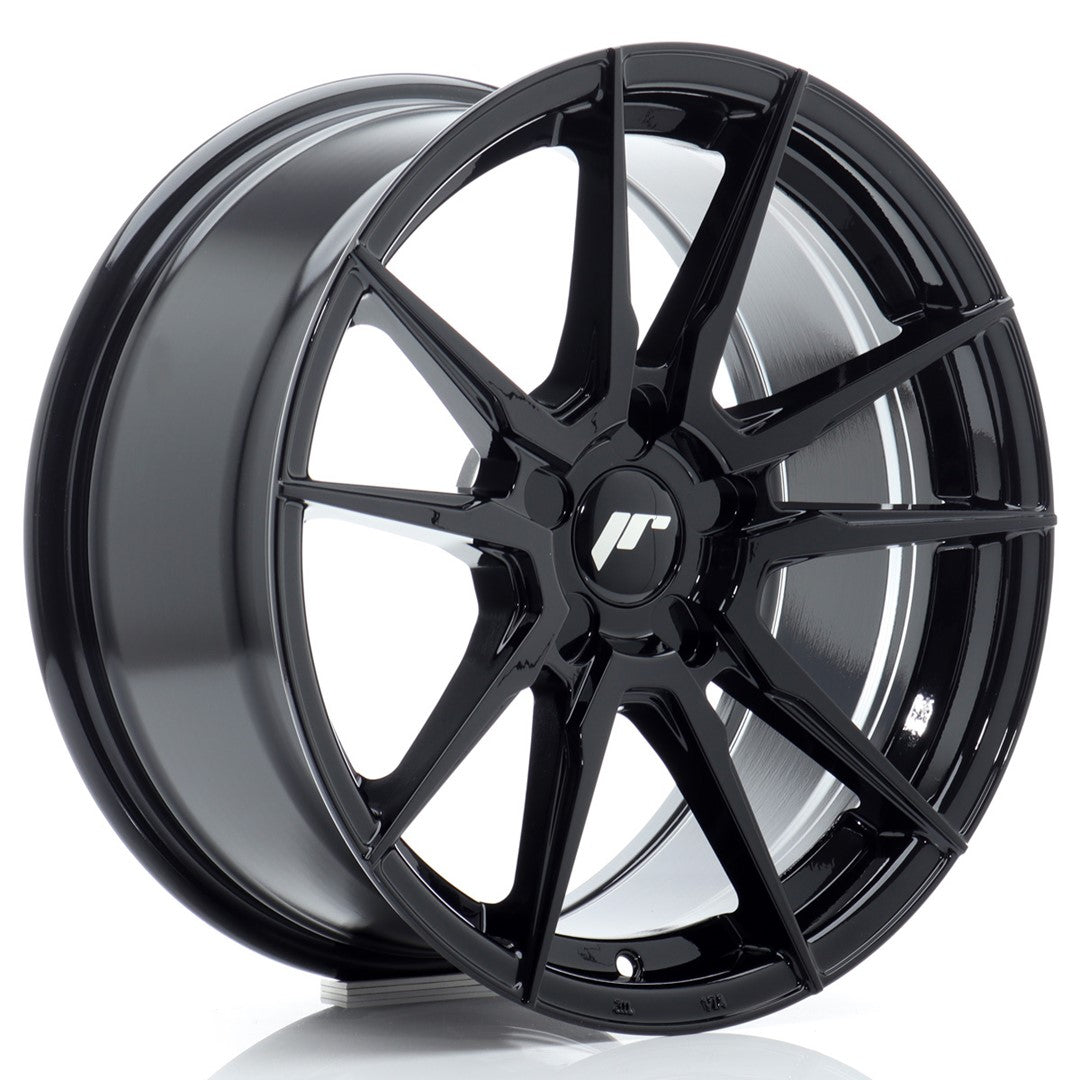 JR Wheels JR211790F25X2072GB1 - JR21 17x9 ET20-45 5H BLANK Gloss Black