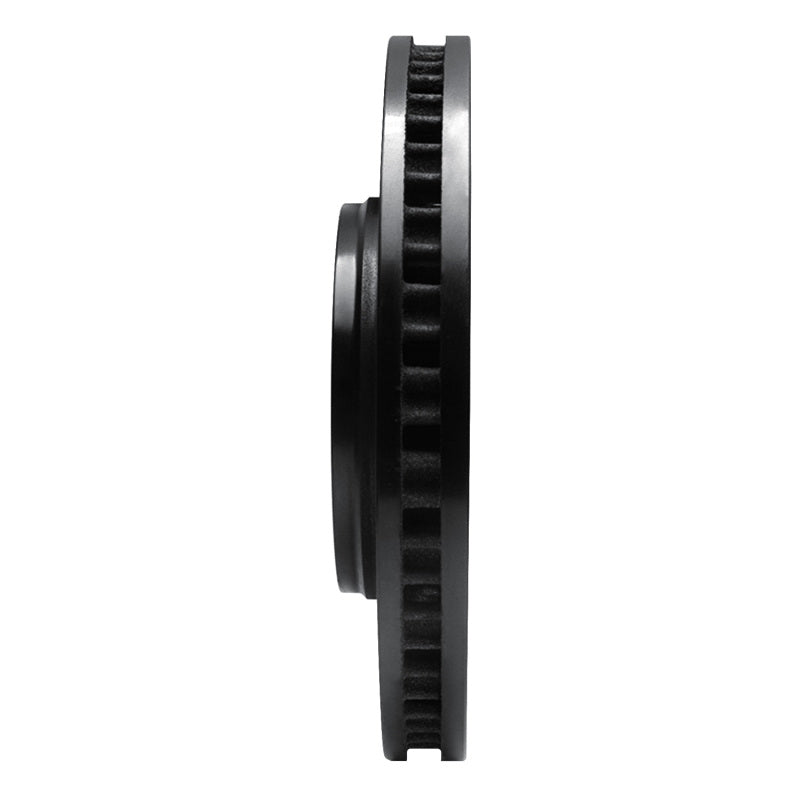 R1 Concepts R1 06-09 Buick Terraza Front Left Drilled & Slotted Black Brake Rotor